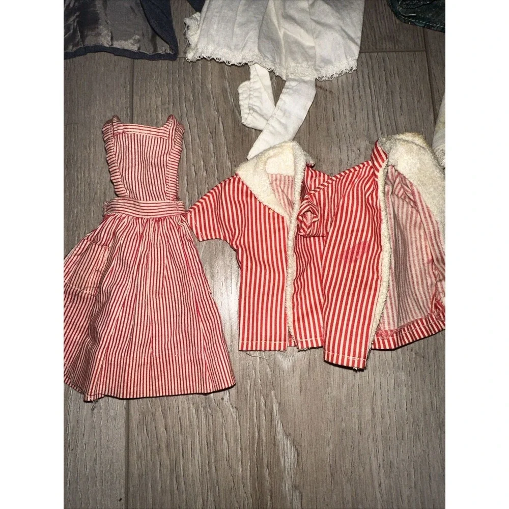19 PCs Vintage Barbie & Ken Doll Clothing Lot Dresses‎ Outfits
